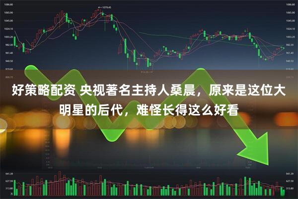 好策略配资 央视著名主持人桑晨，原来是这位大明星的后代，难怪长得这么好看
